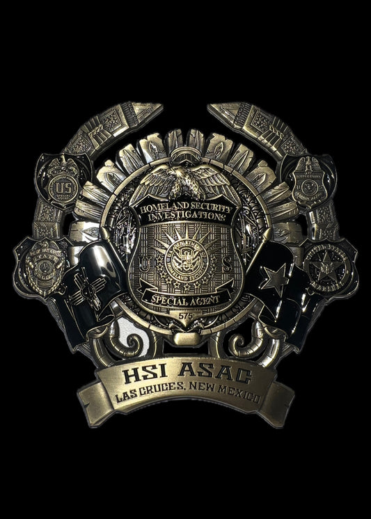 HSI Las Cruces Challenge Coin | 4 inch