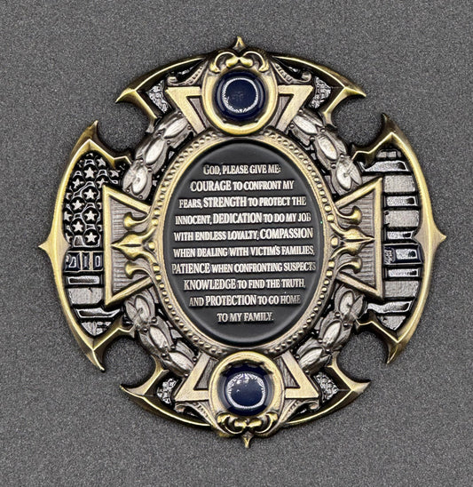 Saint Michael Police Challenge Coin | 2.5 inch