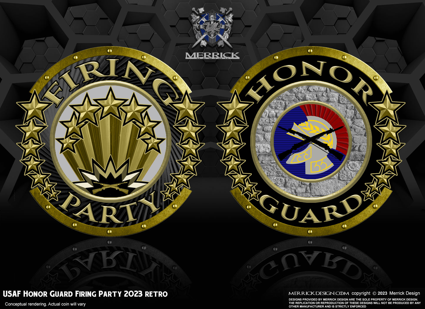 USAF HG Firing Party Retro