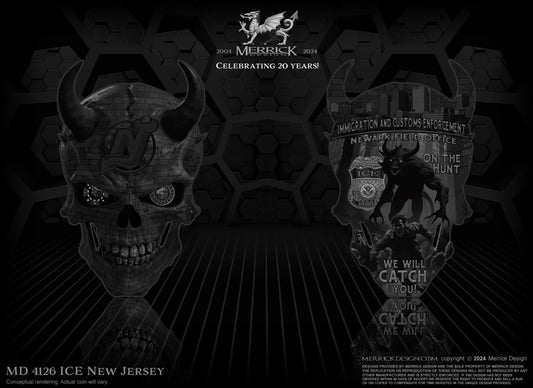 ICE Newark Field Office Challenge Coin | 3 inch