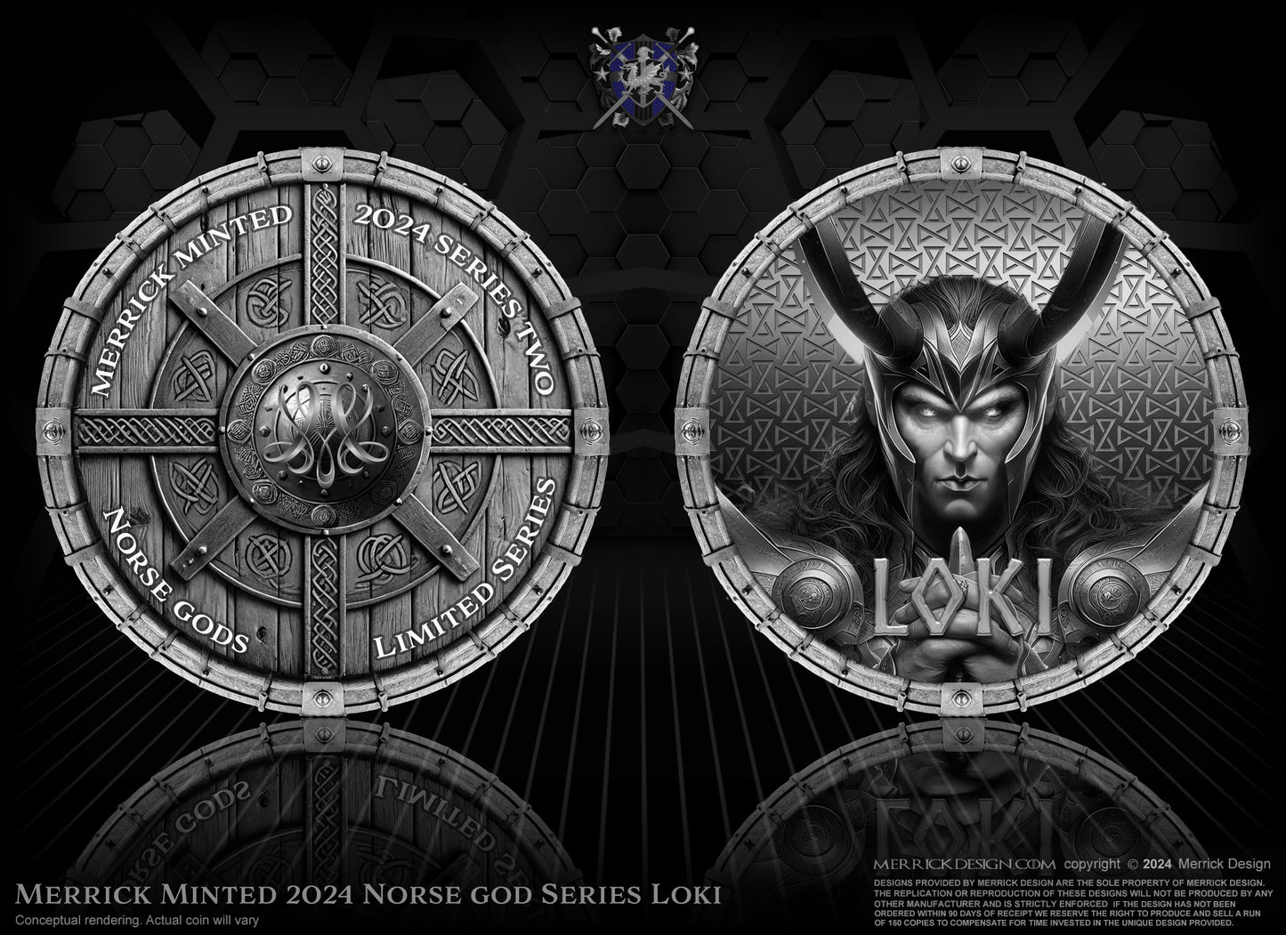 Norse Gods Series Loki Coin