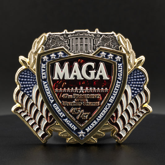Trump Election 2024 Challenge Coin | 3 inch