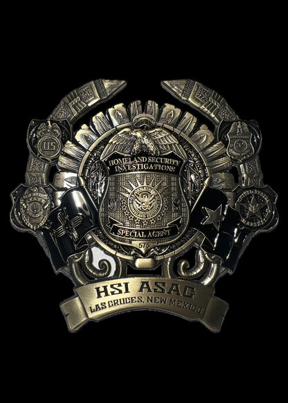 HSI Las Cruces Challenge Coin | 4 inch