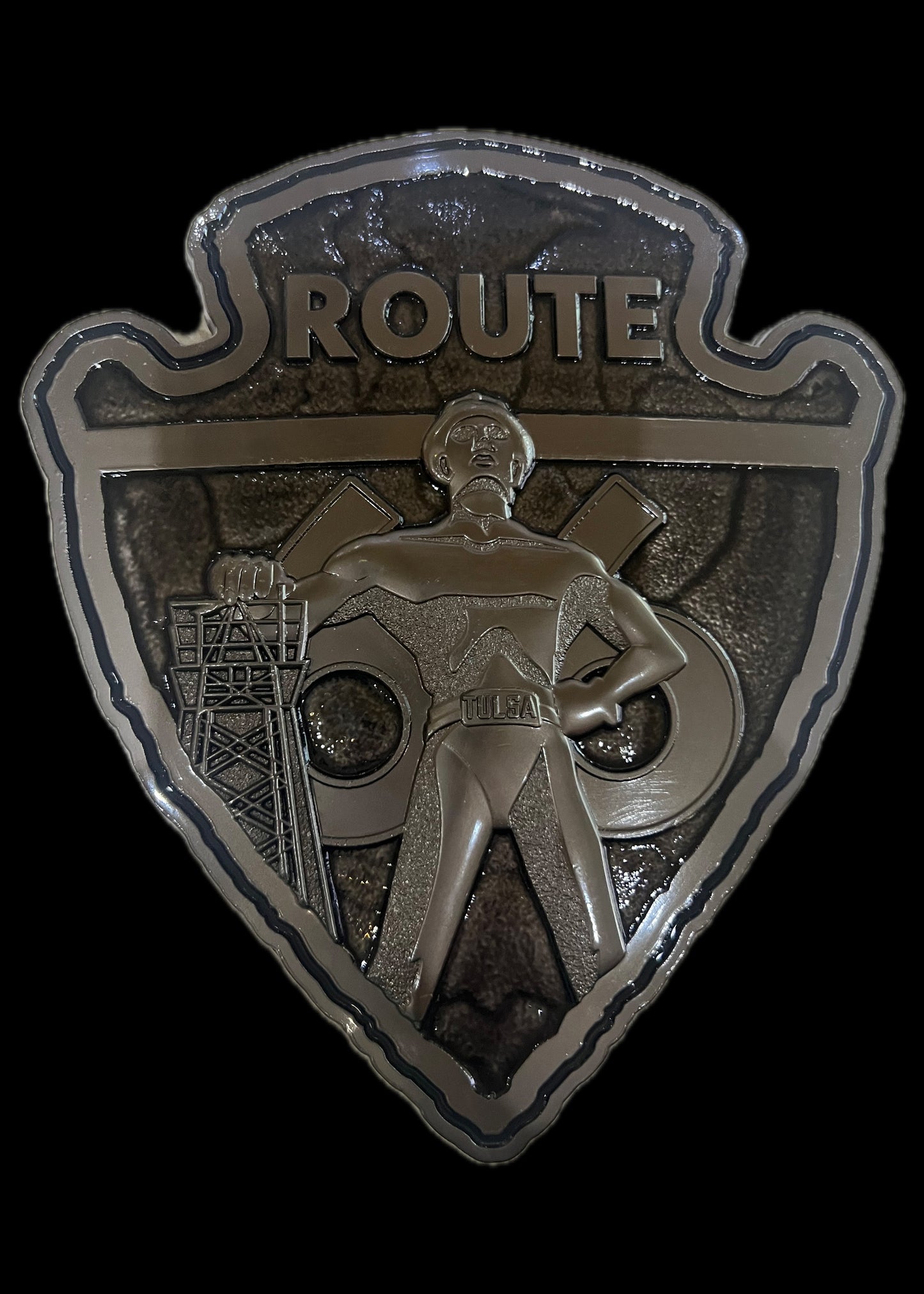 HSI Oklahoma Arrowhead Challenge Coin | 7"