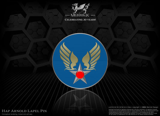 Hap Arnold Lapel Pin