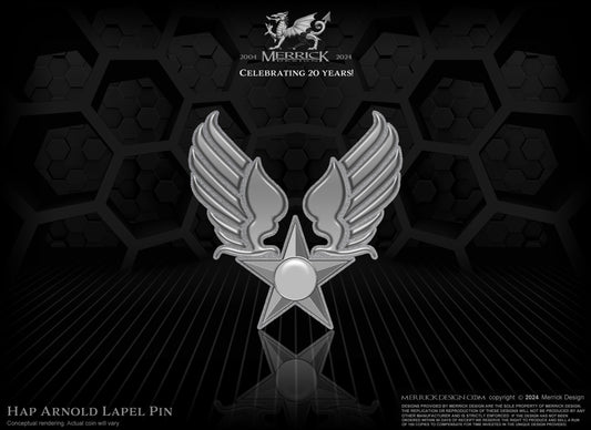 Hap Arnold Lapel Pin