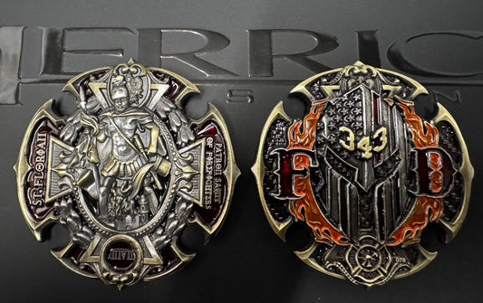 Saint Florian Challenge Coin