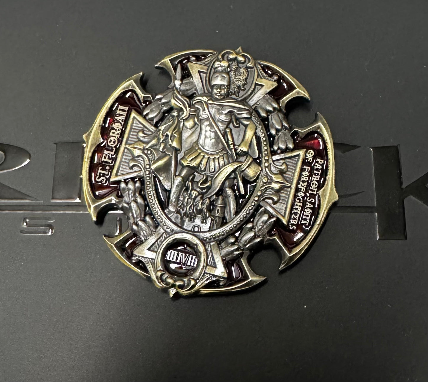 Saint Florian Challenge Coin