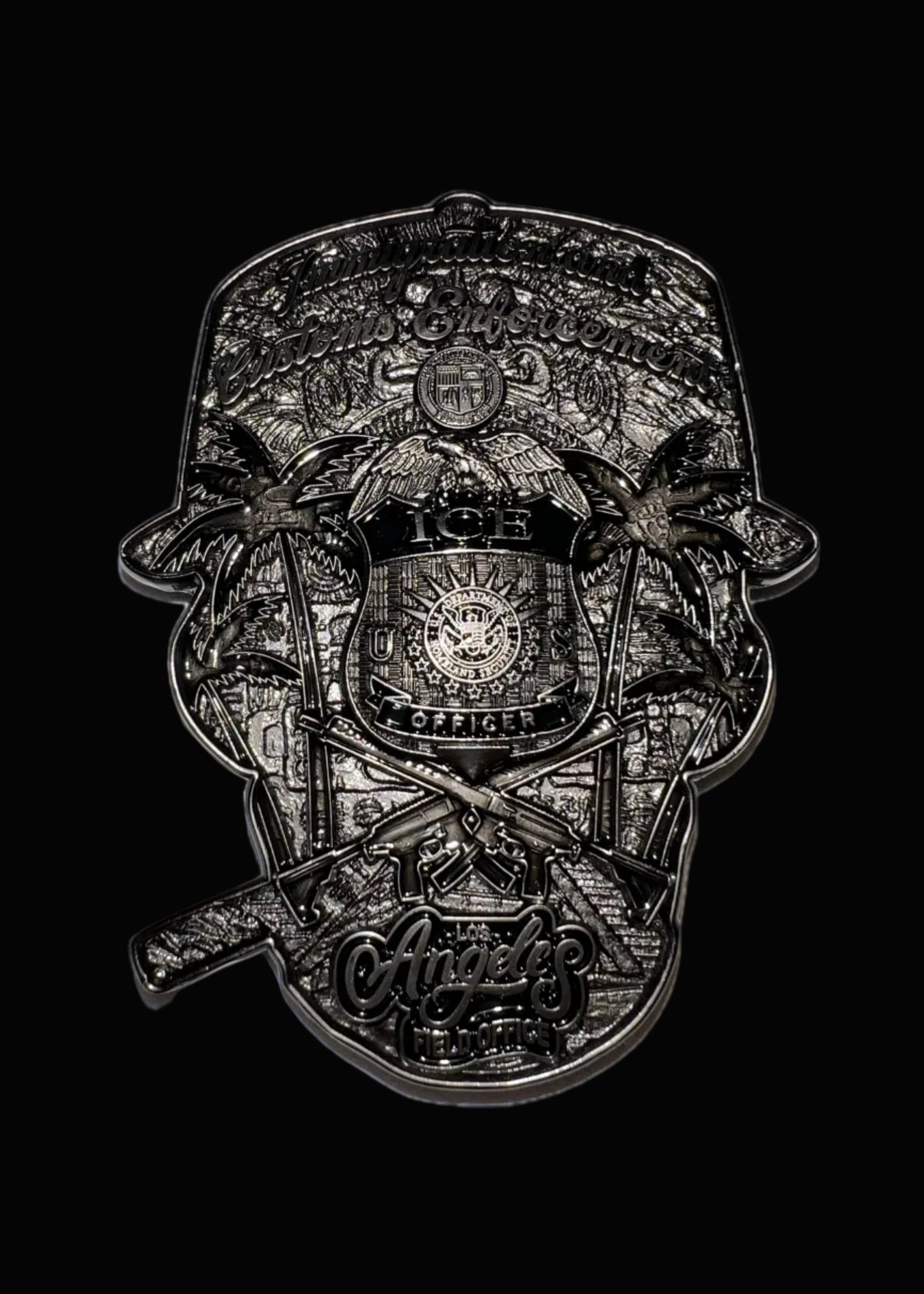 LA ICE 2.0 Challenge Coin 3"