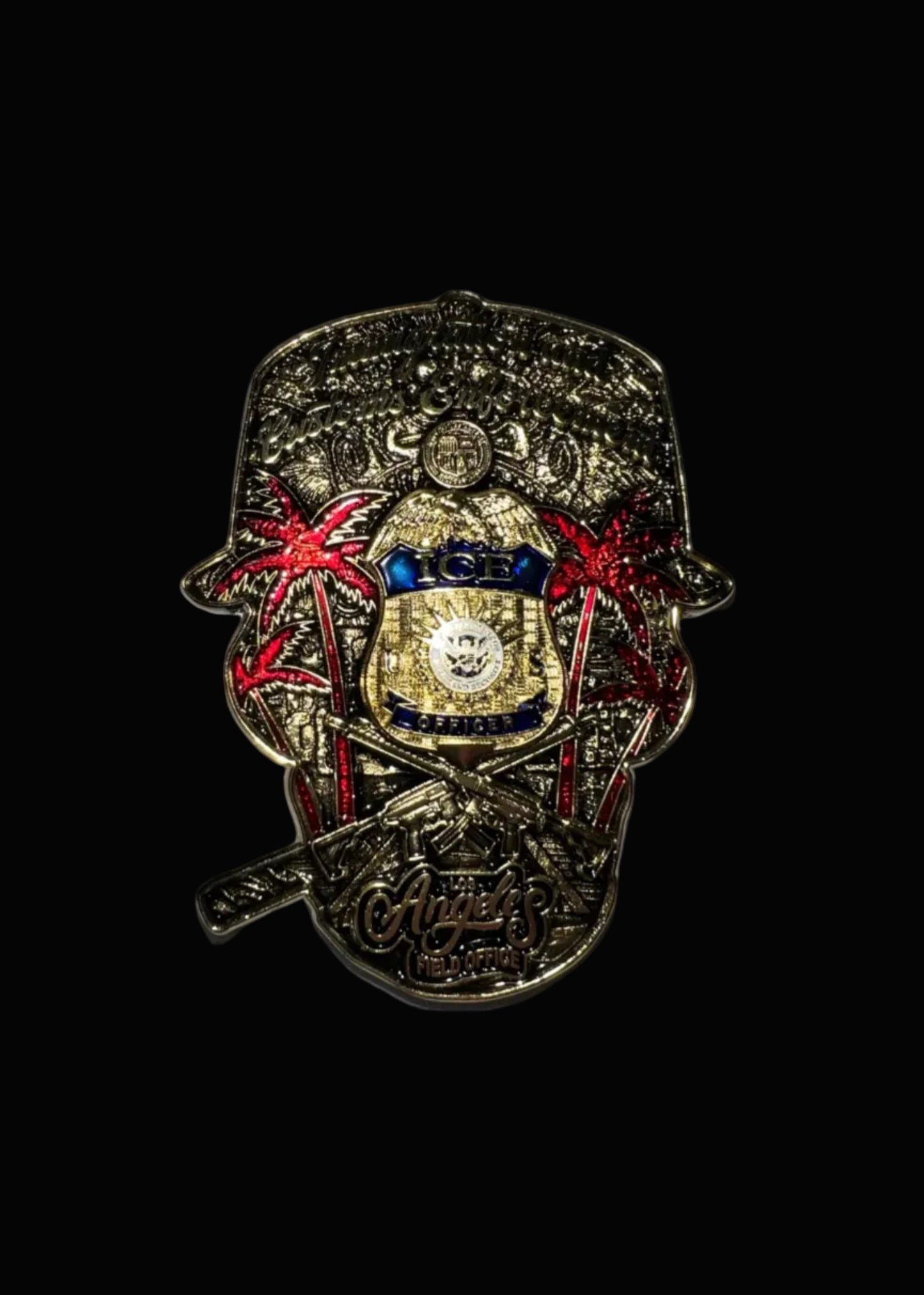 LA ICE 2.0 Challenge Coin 3"