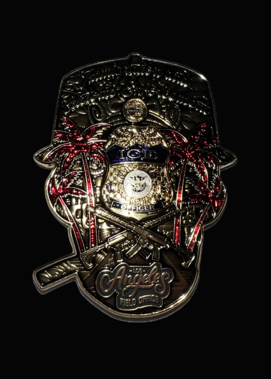 LA ICE 2.0 Challenge Coin 3"