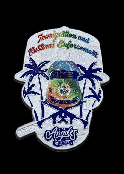 LA ICE 2.0 Challenge Coin 3"