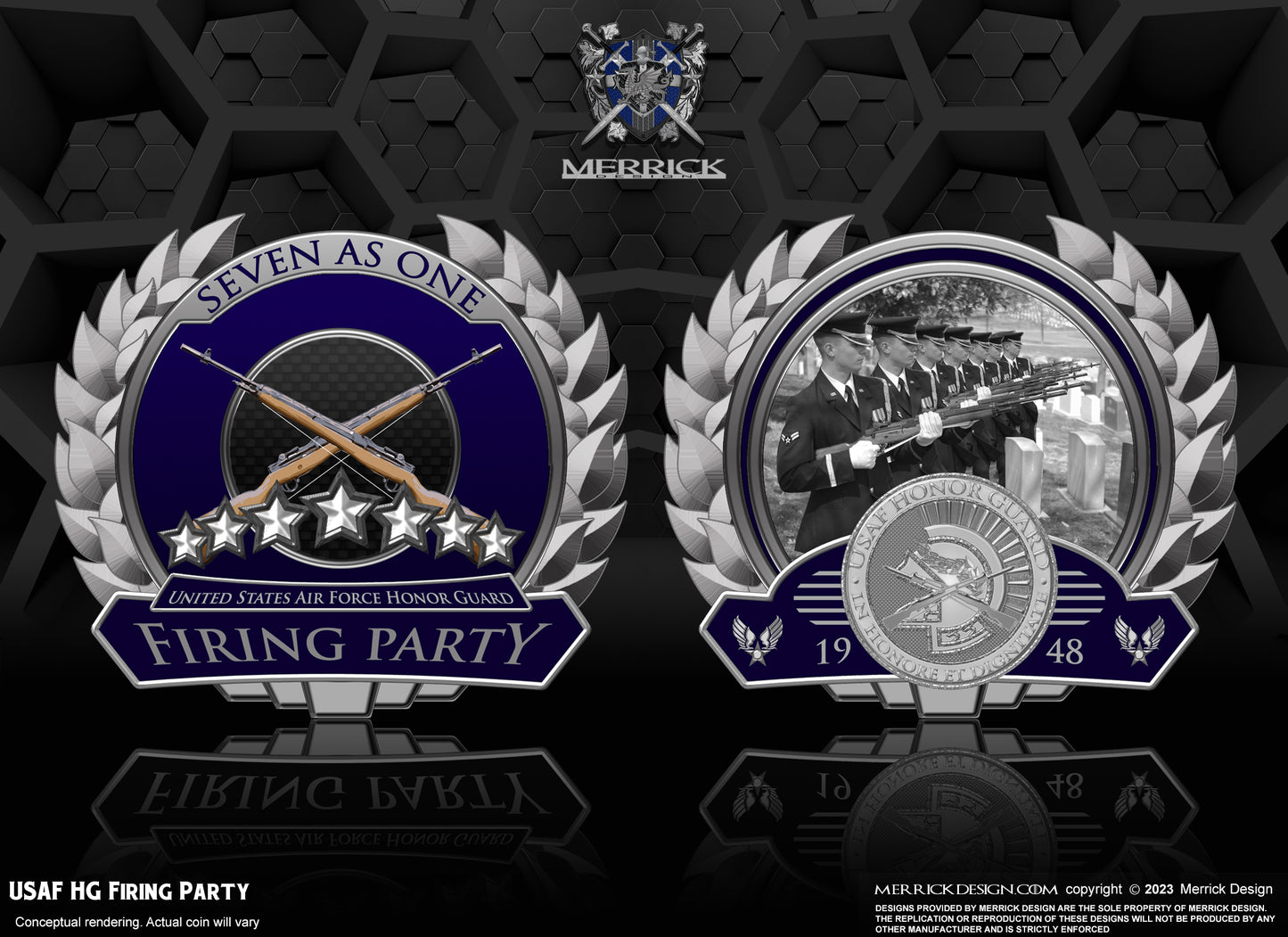 USAF Honor Guard Firing Party