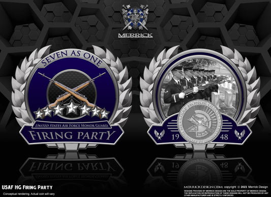 USAF Honor Guard Firing Party