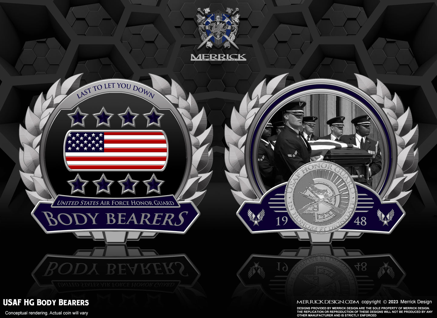 USAF Honor Guard Body Bearers