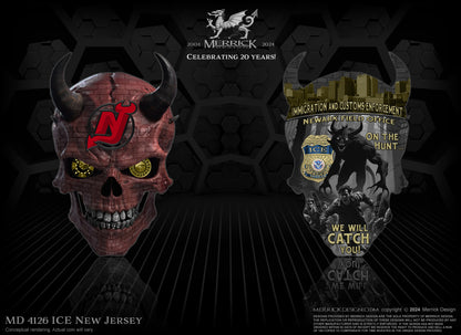 ICE Newark Field Office Challenge Coin | 3 inch