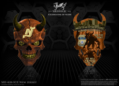 ICE Newark Field Office Challenge Coin | 3 inch