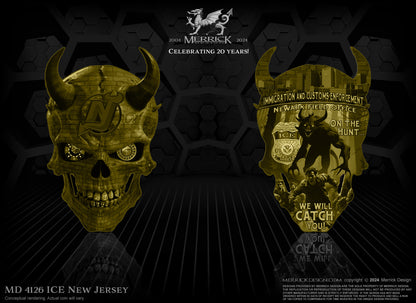 ICE Newark Field Office Challenge Coin | 3 inch