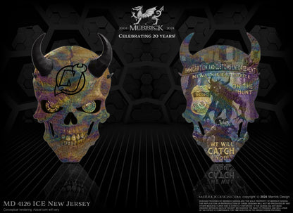 ICE Newark Field Office Challenge Coin | 3 inch