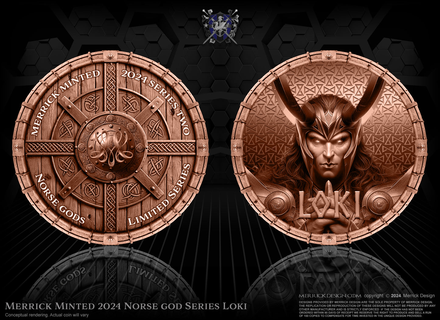 Norse Gods Series Loki Coin