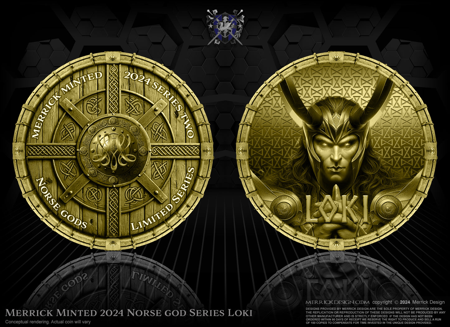 Norse Gods Series Loki Coin