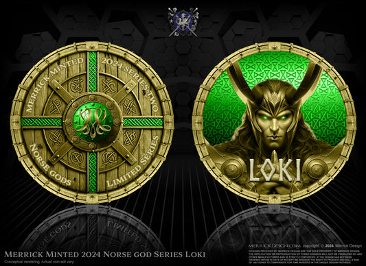Norse Gods Series Loki Coin