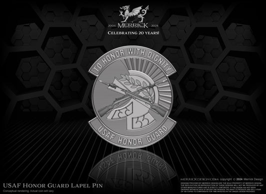 USAF Honor Guard Lapel Pin