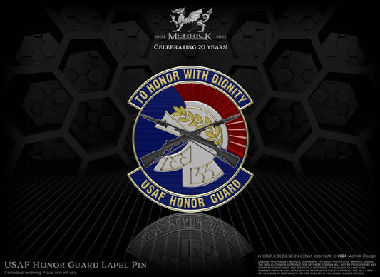 USAF Honor Guard Lapel Pin