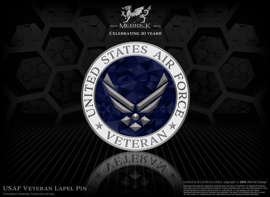 USAF Veteran Lapel Pin
