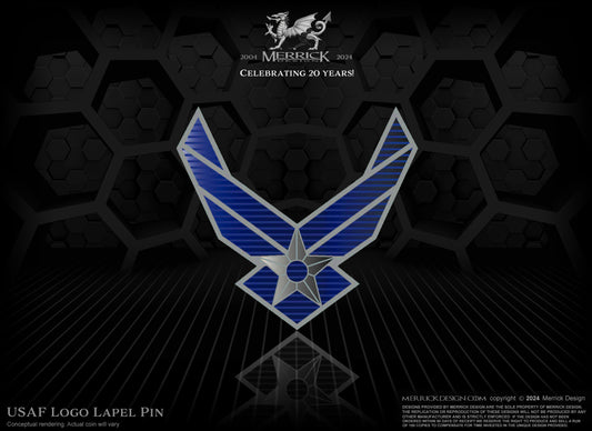 USAF Logo Pin